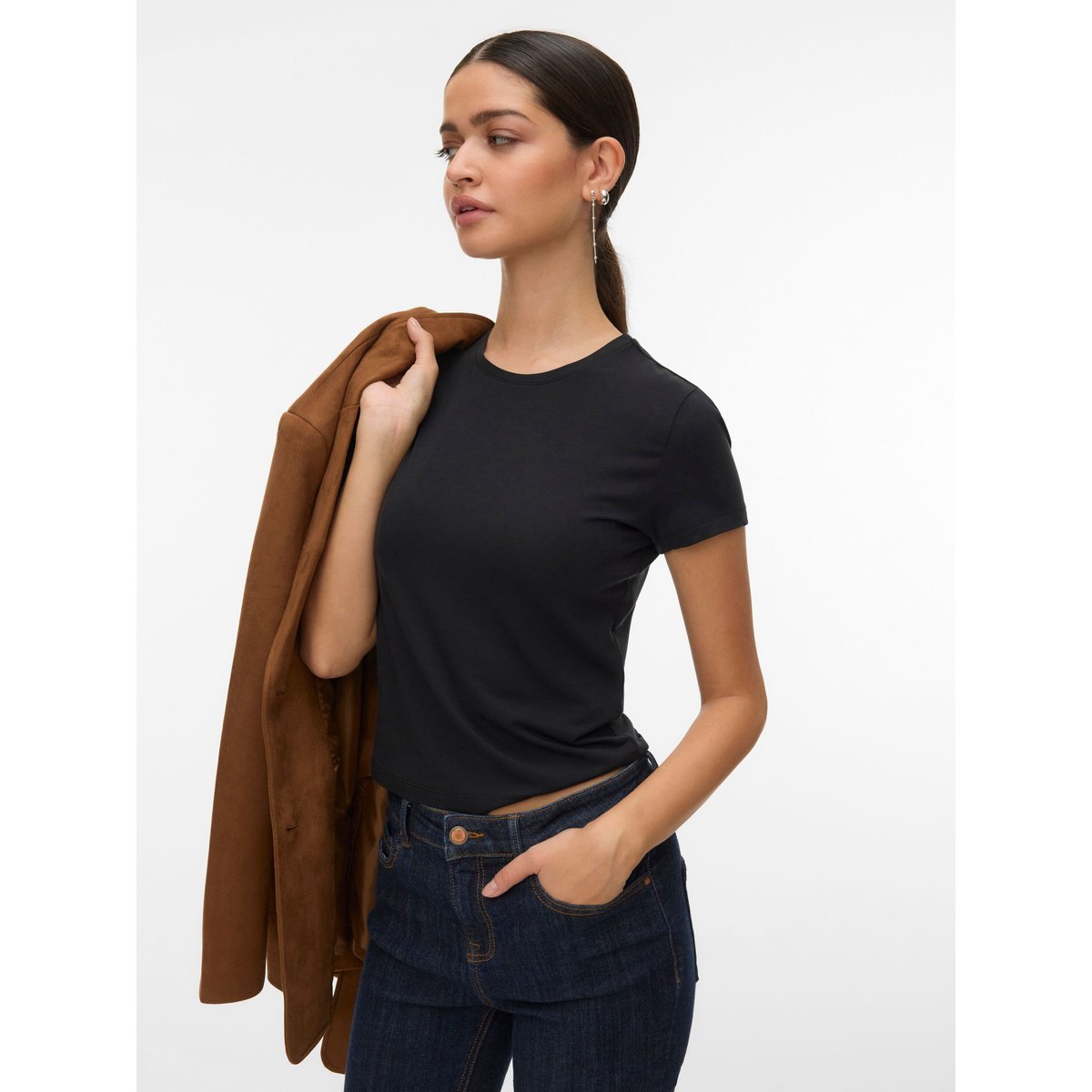 T-Shirt black 1, VERO MODA