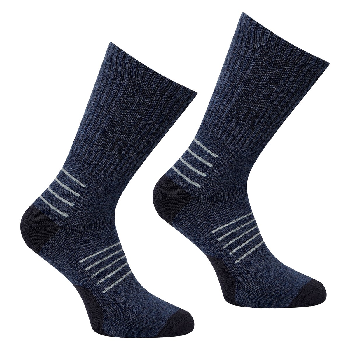 Chaussettes bleu marine / gris foncé, REGATTA