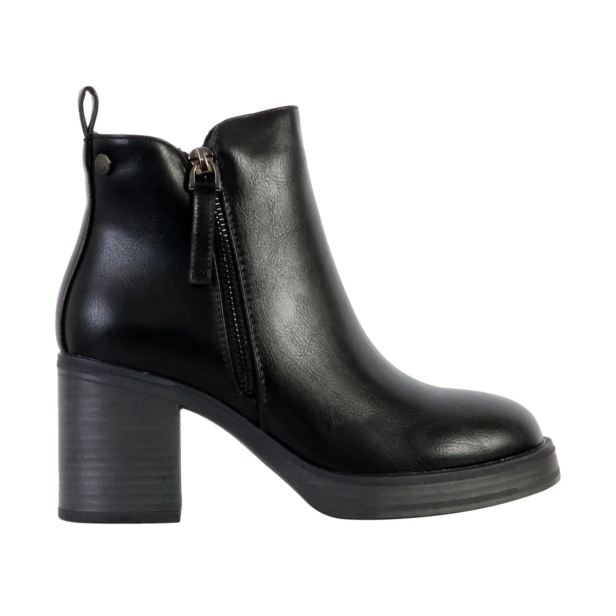 Bottines à Zip noir, THE DIVINE FACTORY