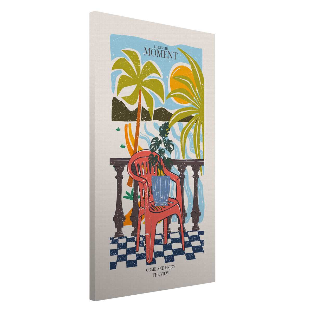 Tableau Sur Toile Moment De Douceur ILLUSTRATION tableaux sur toile-multicolore, CEANOTHE
