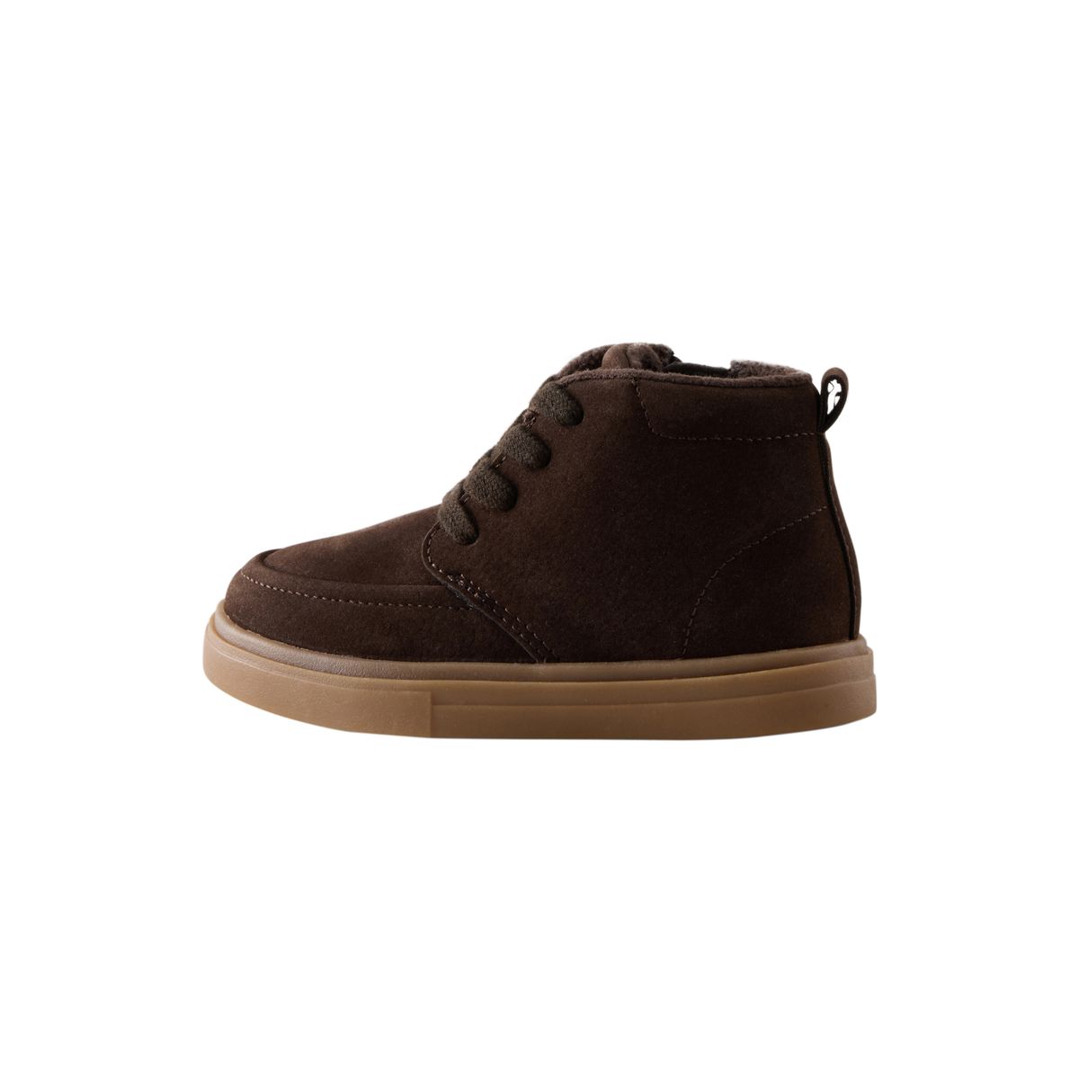 Bottines à lacets et doublure chaude marron chocolat, NEXT