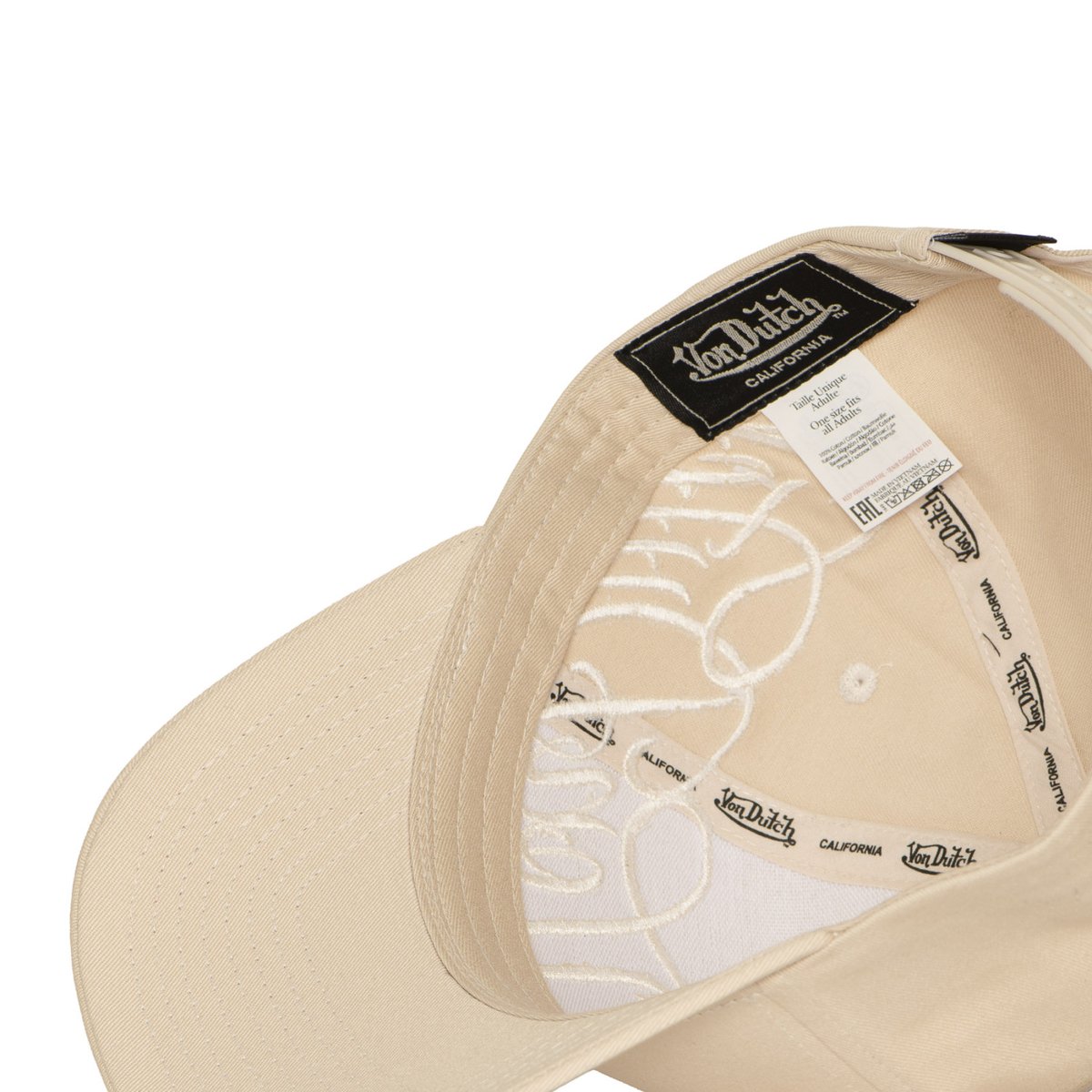 Casquette Baseball CHI beige, VON DUTCH