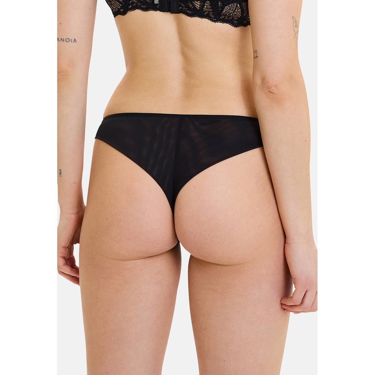 Tanga LOU noir, BILLET DOUX
