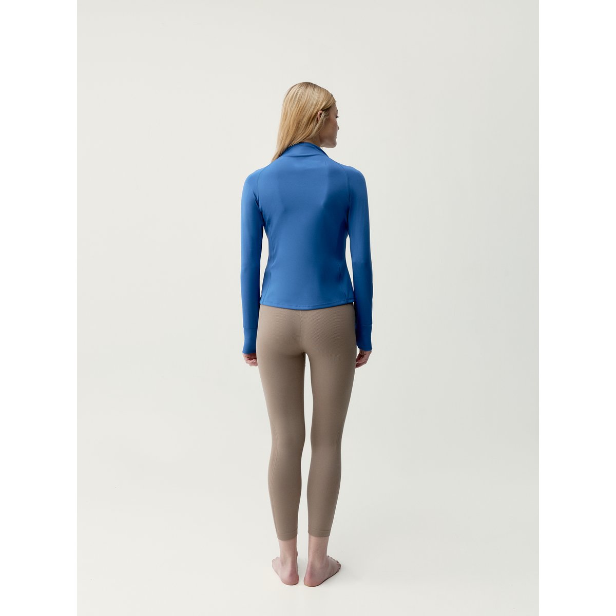 Veste de sport femme Flippo Avec poches effet gainant fermeture éclair azur, BORN