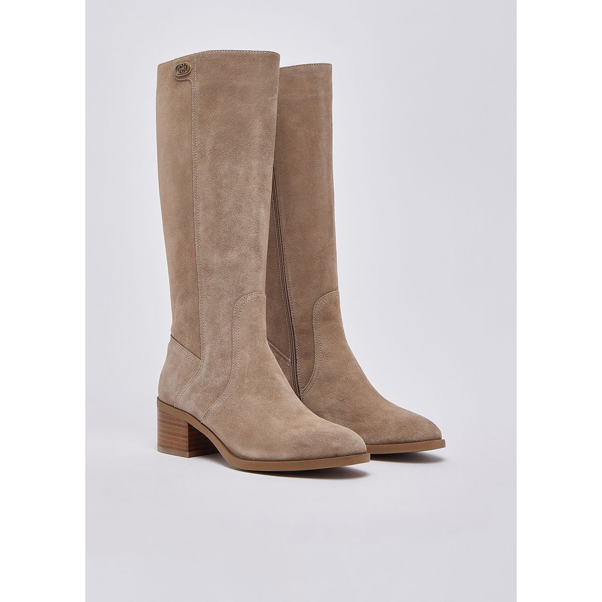 Bottes hautes en daim havane, LIU JO