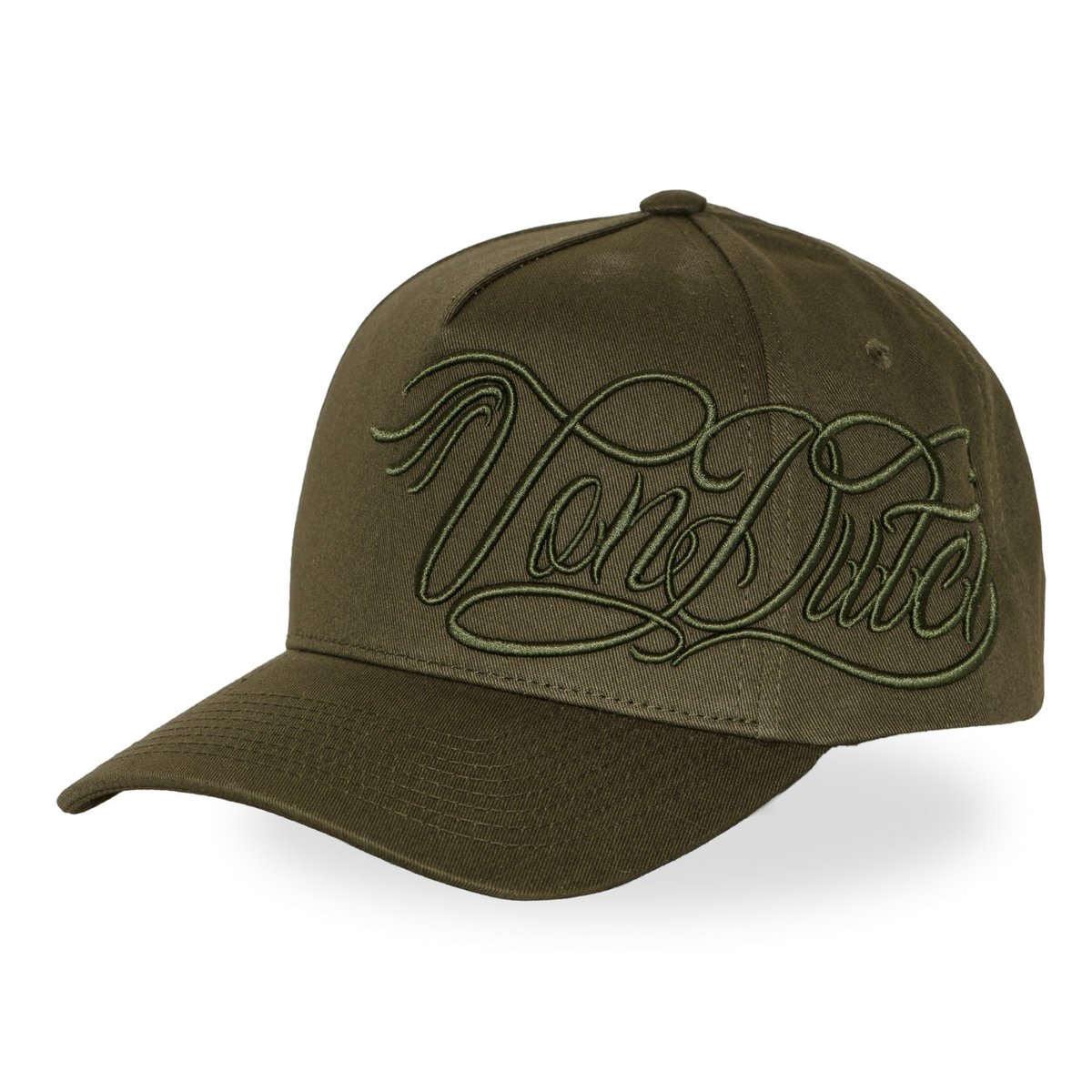 Casquette Baseball CHI kaki foncé, VON DUTCH