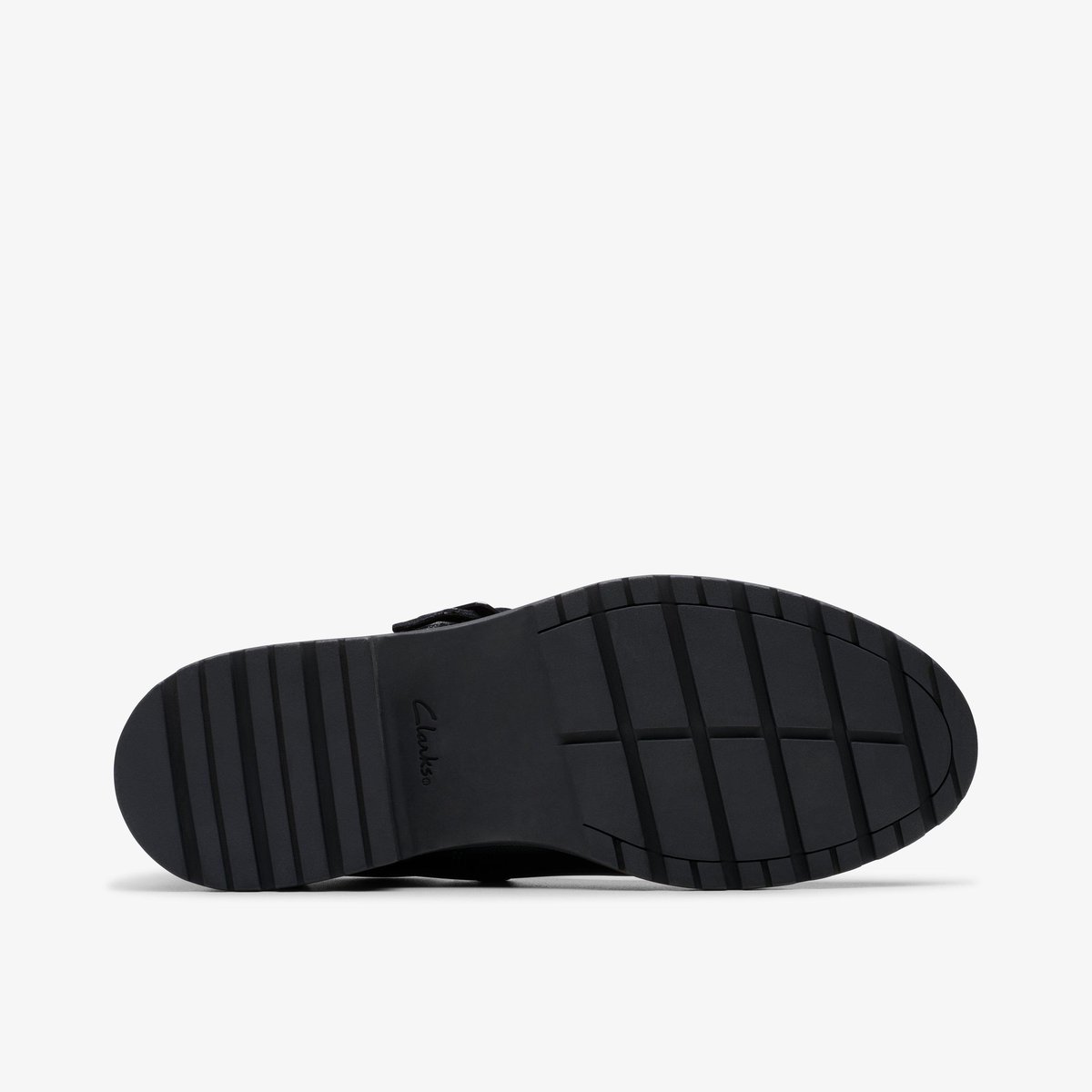 Ballerines Cuir Coupe Large LOXHAM WALK Y noir, CLARKS