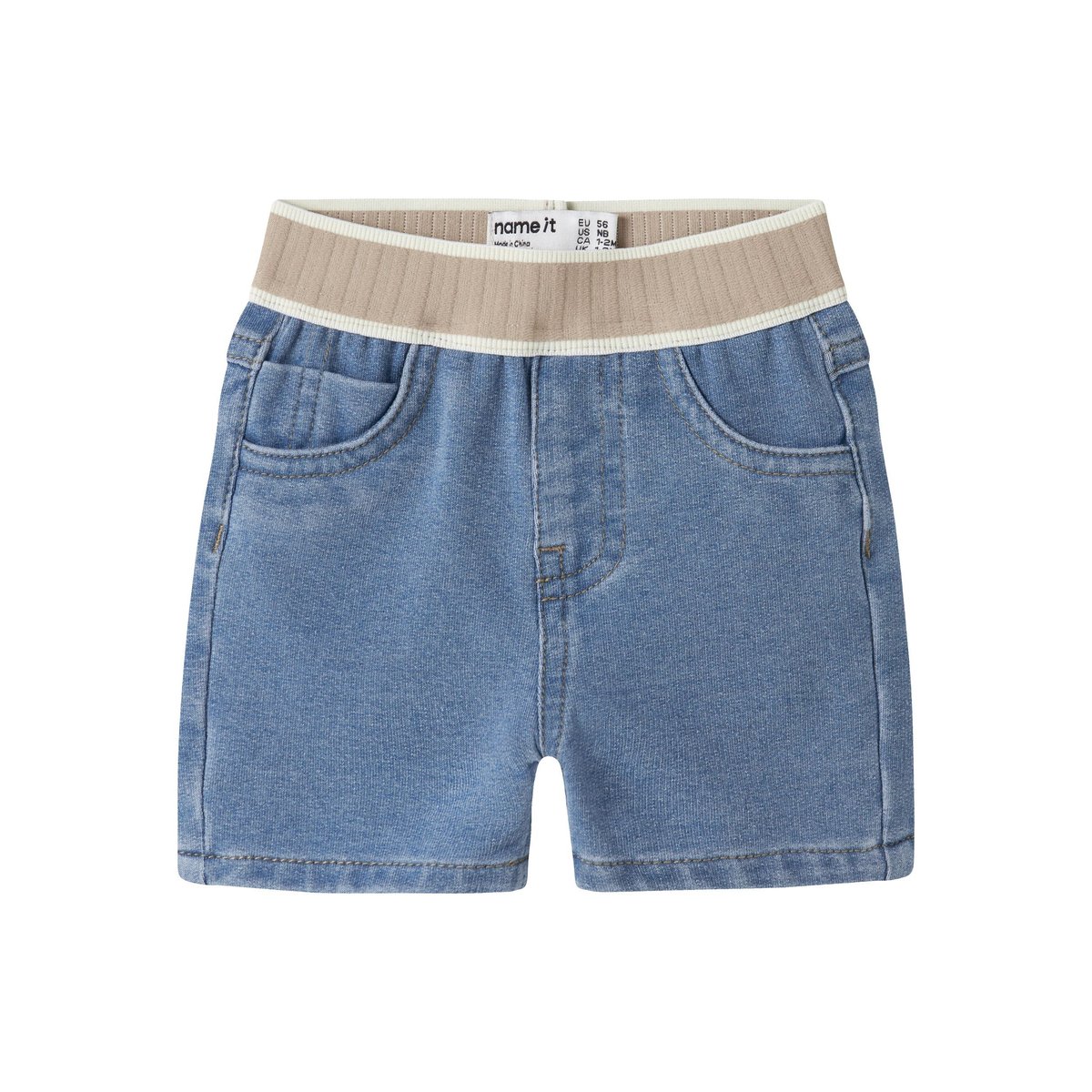 Short light blue denim, NAME IT