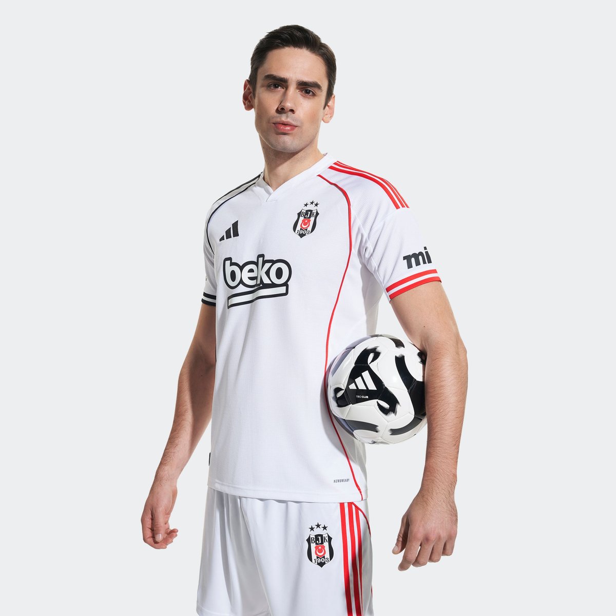 Maillot Domicile Beşiktaş Jk 25/26 Maillot Domicile Beşiktaş Jk 25/26 white, adidas Performance