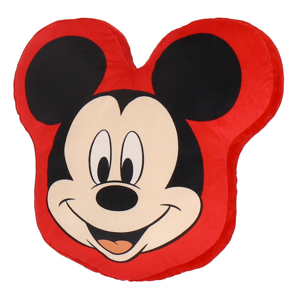 Coussin 3D, DISNEY MICKEY SOURIRE rouge, DISNEY