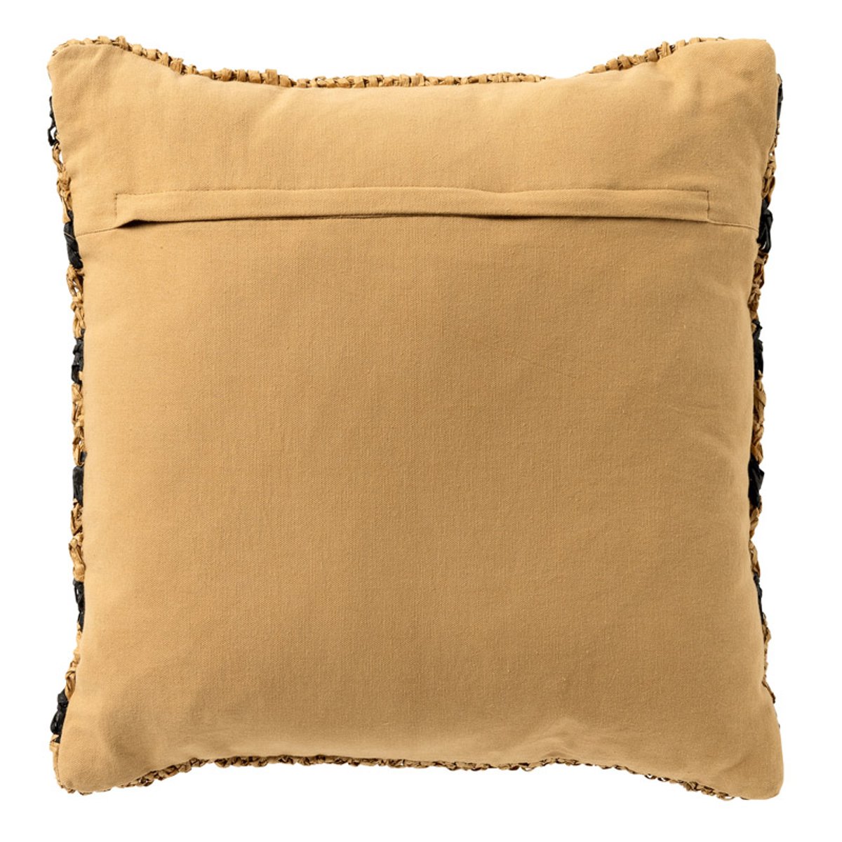 Housse de coussin Antony noir, DUTCH DECOR