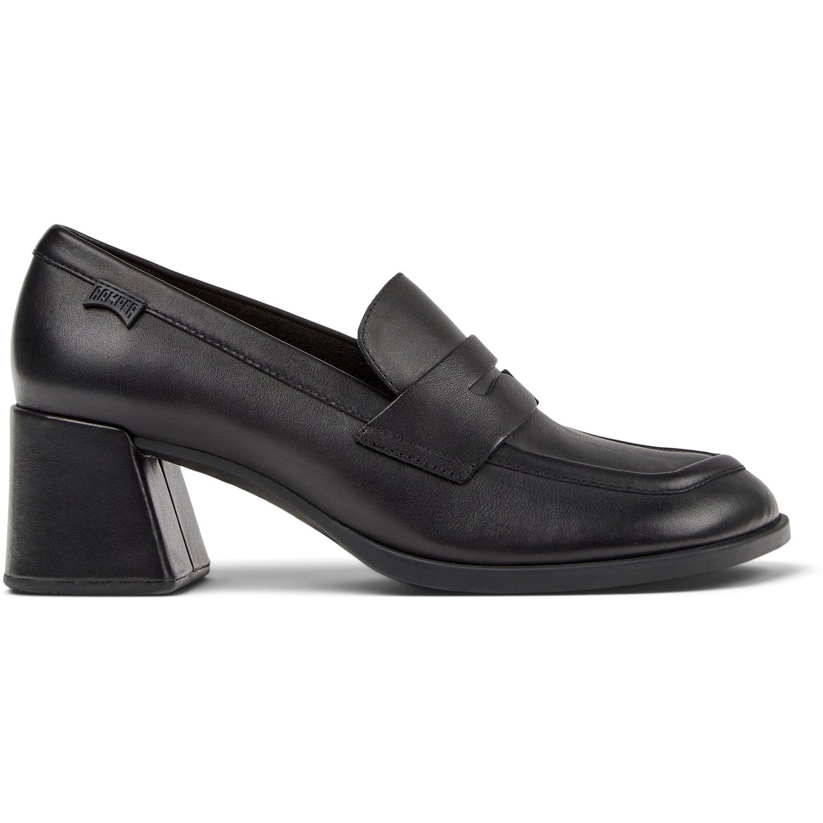Mocassins Kora Smooth Leather noir, CAMPER