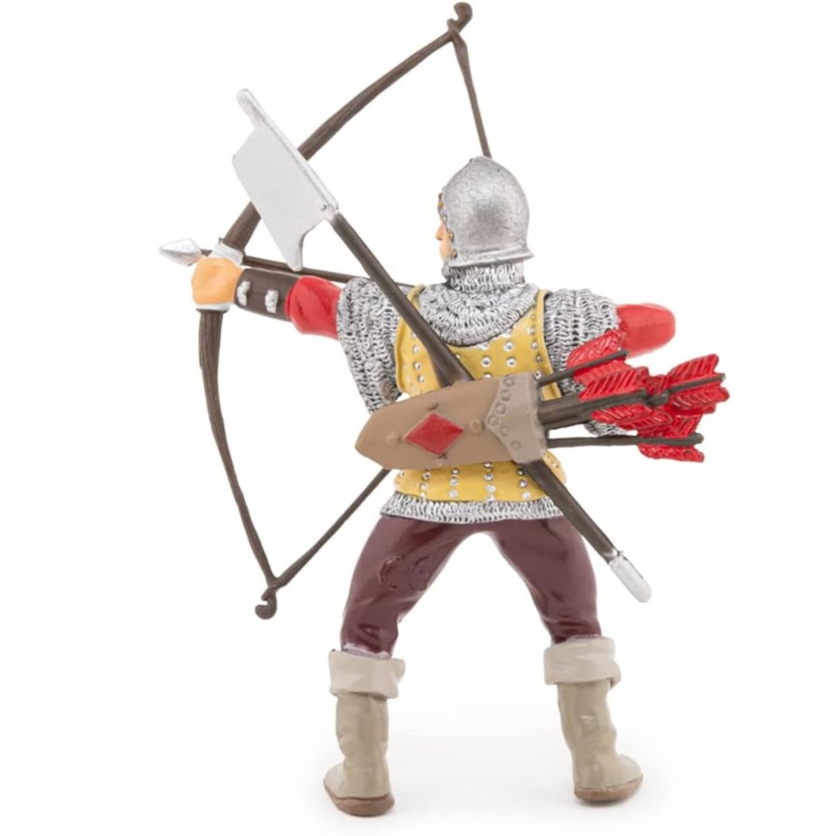 Figurine Archer rouge rouge, PAPO