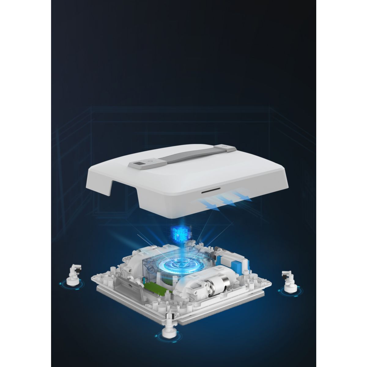Robot Lave vitre WCR1 Cleanbot couleur unique, ESSENTIEL B