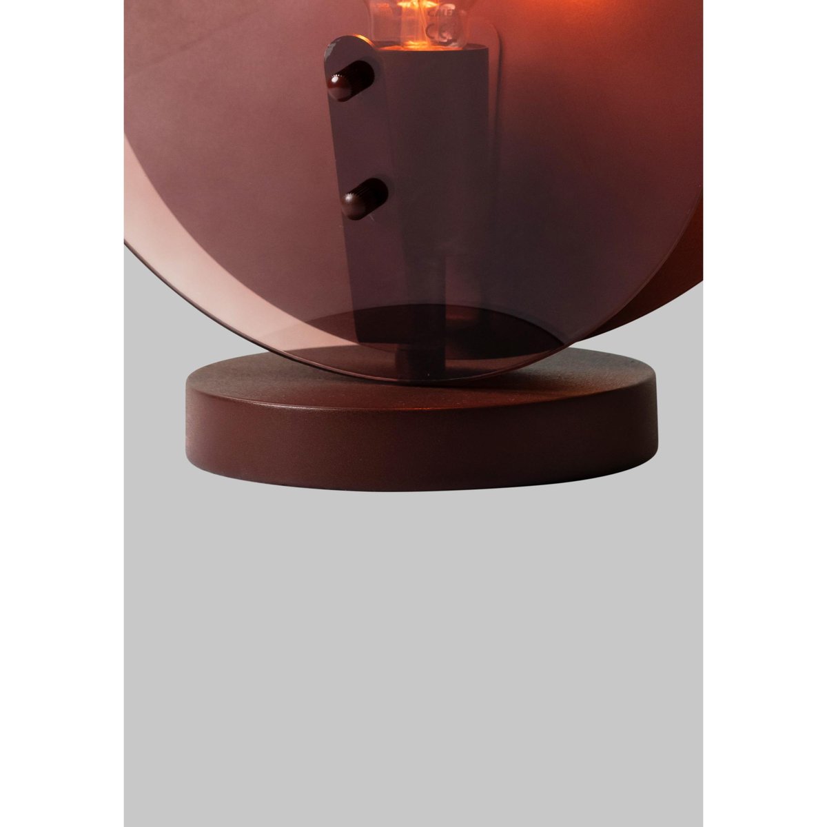 Lampe À Poser Métal TOLEDO marron, IT'S ABOUT ROMI