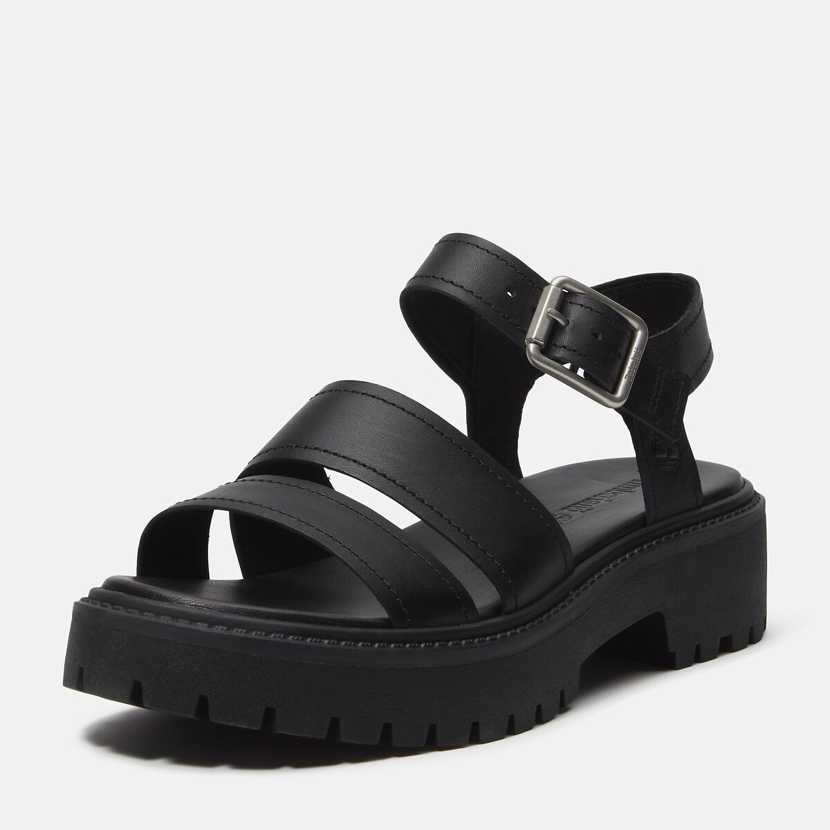 Stone Street Backstrap Leather Sandals black, TIMBERLAND