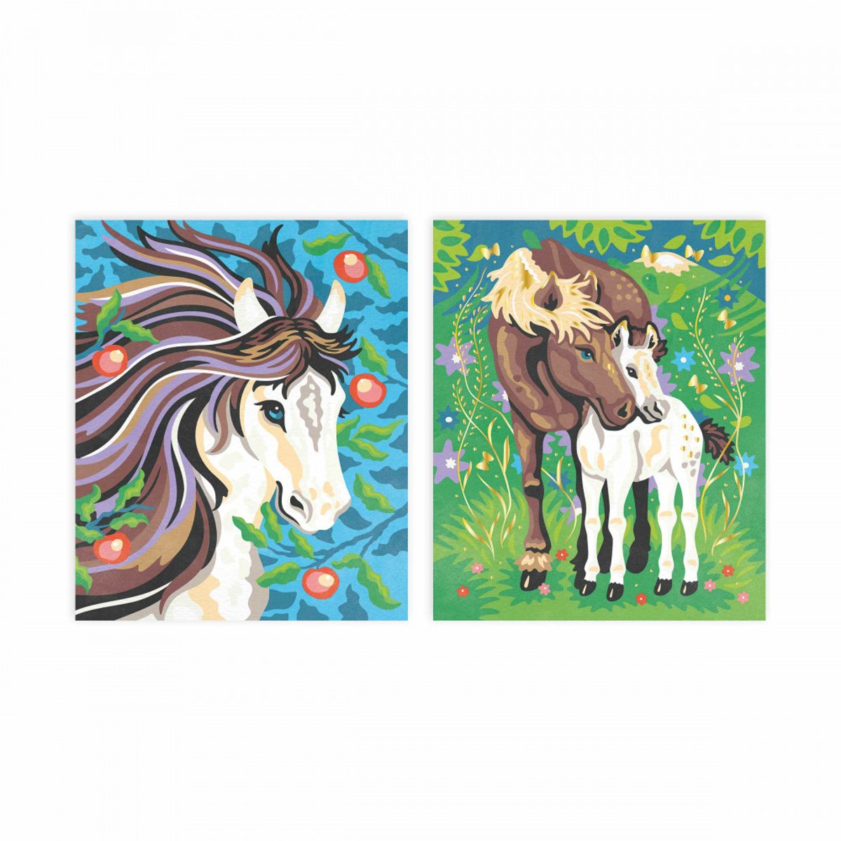 Peinture Au Numero Chevaux multicolore, JANOD