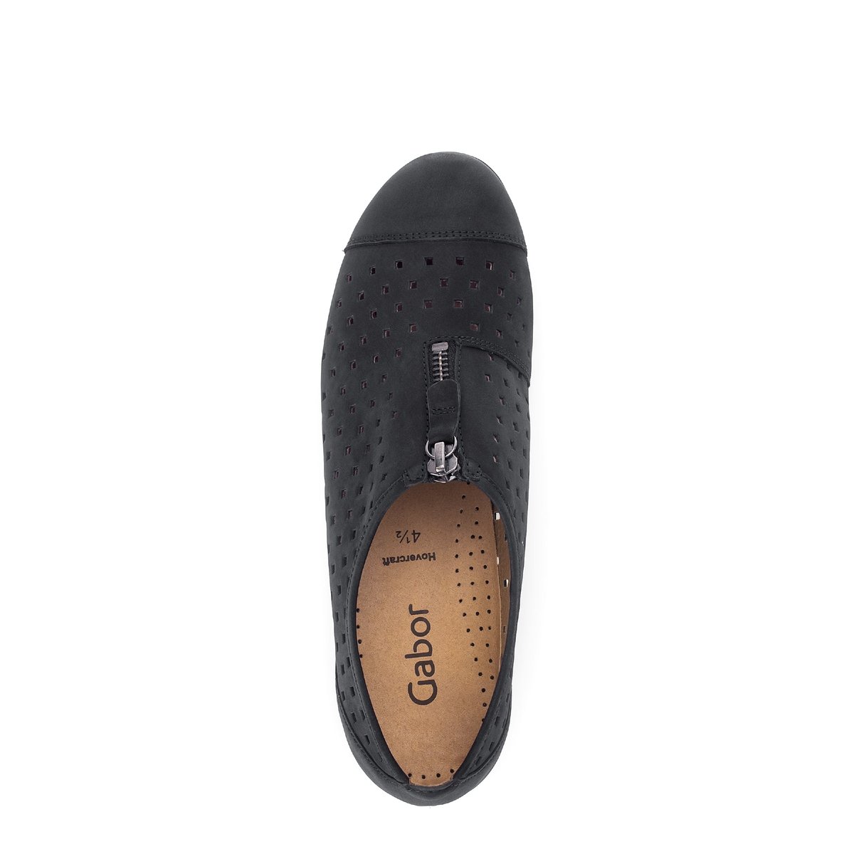 Ballerines en nubuck bleu marine, GABOR