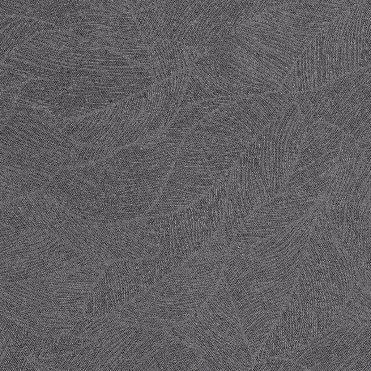 Rideau occultant FEUILLES gris foncé, ATMOSPHERA