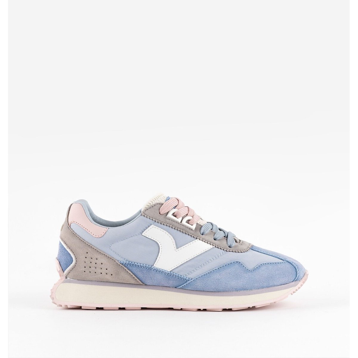 NYLON ROOT VINTAGE sneakers blauw, VICTORIA