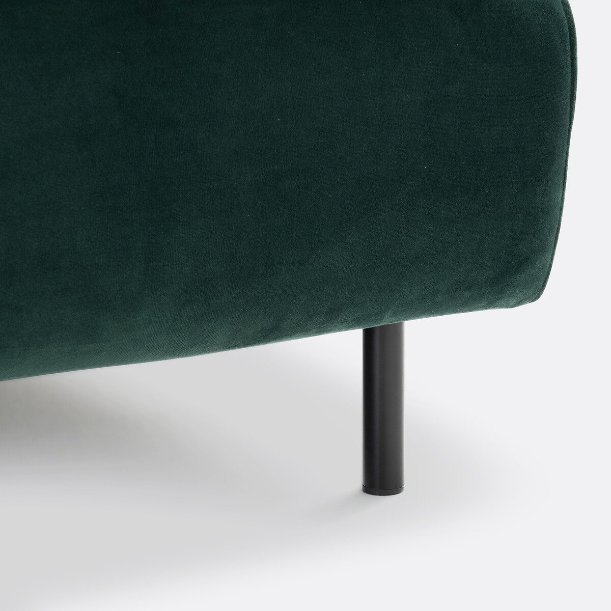 Divano modulabile in velluto, Ivete verde foresta, LA REDOUTE INTERIEURS