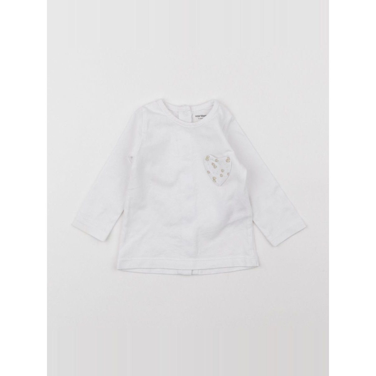 Tee-shirt - Bon état blanc, VERTBAUDET