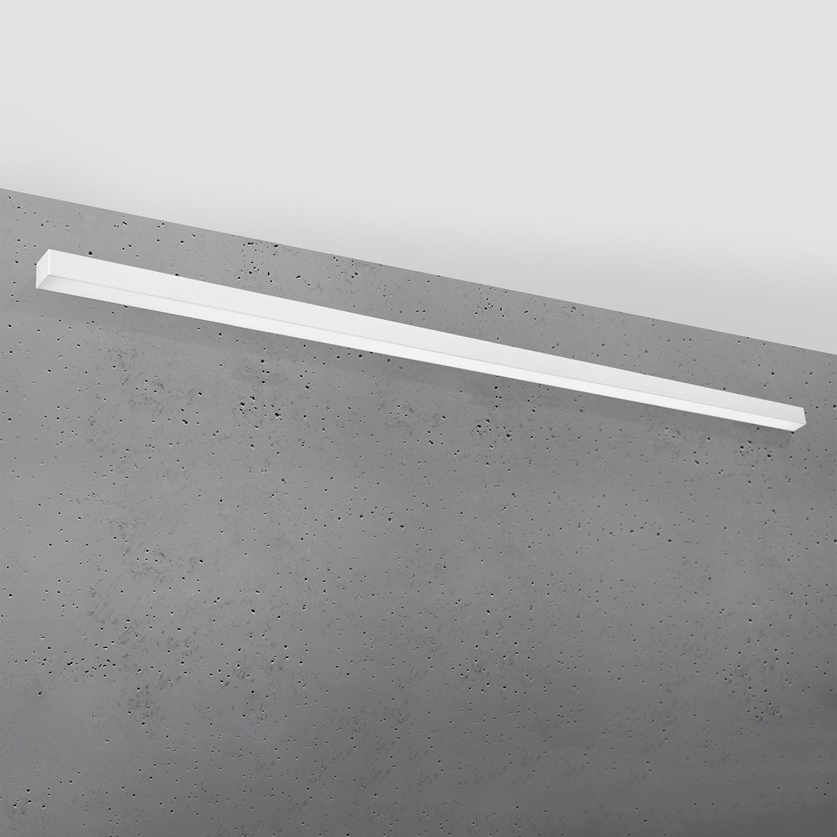 Applique murale Aluminium Blanc LED 1 Pinne blanc, EDEN