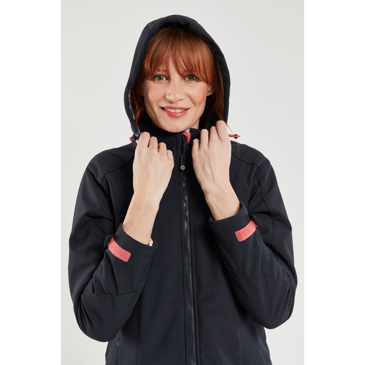 Veste softshell SITIA navy/gris, BERMUDES