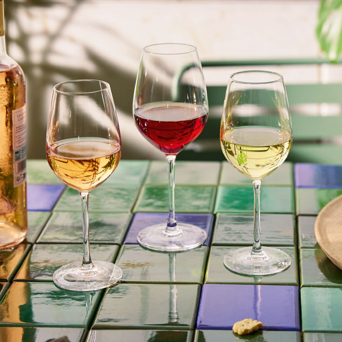6 verres à pied 36 cl -MENADES transparent, LUMINARC