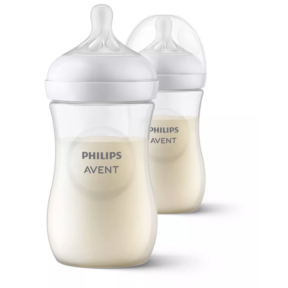 Lot de 2 biberons Natural blanc, PHILIPS AVENT