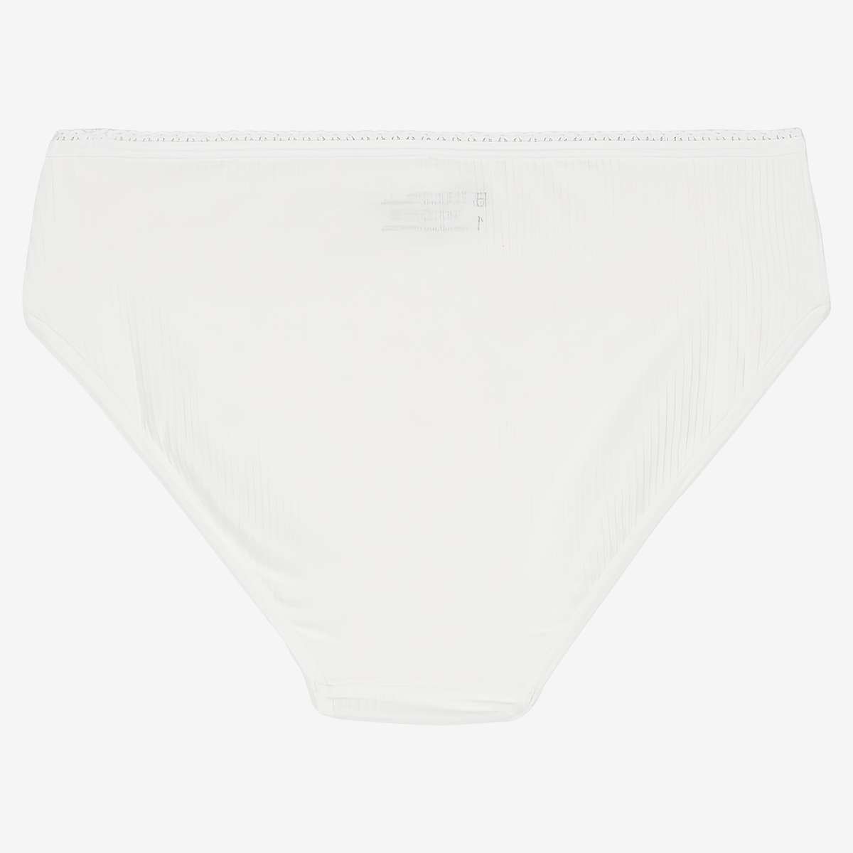 Culotte en coton mélangé ecru, BENSIMON