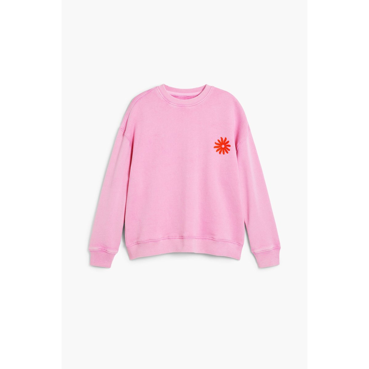 Sweat-shirt uni garçon rouge, DESIGUAL