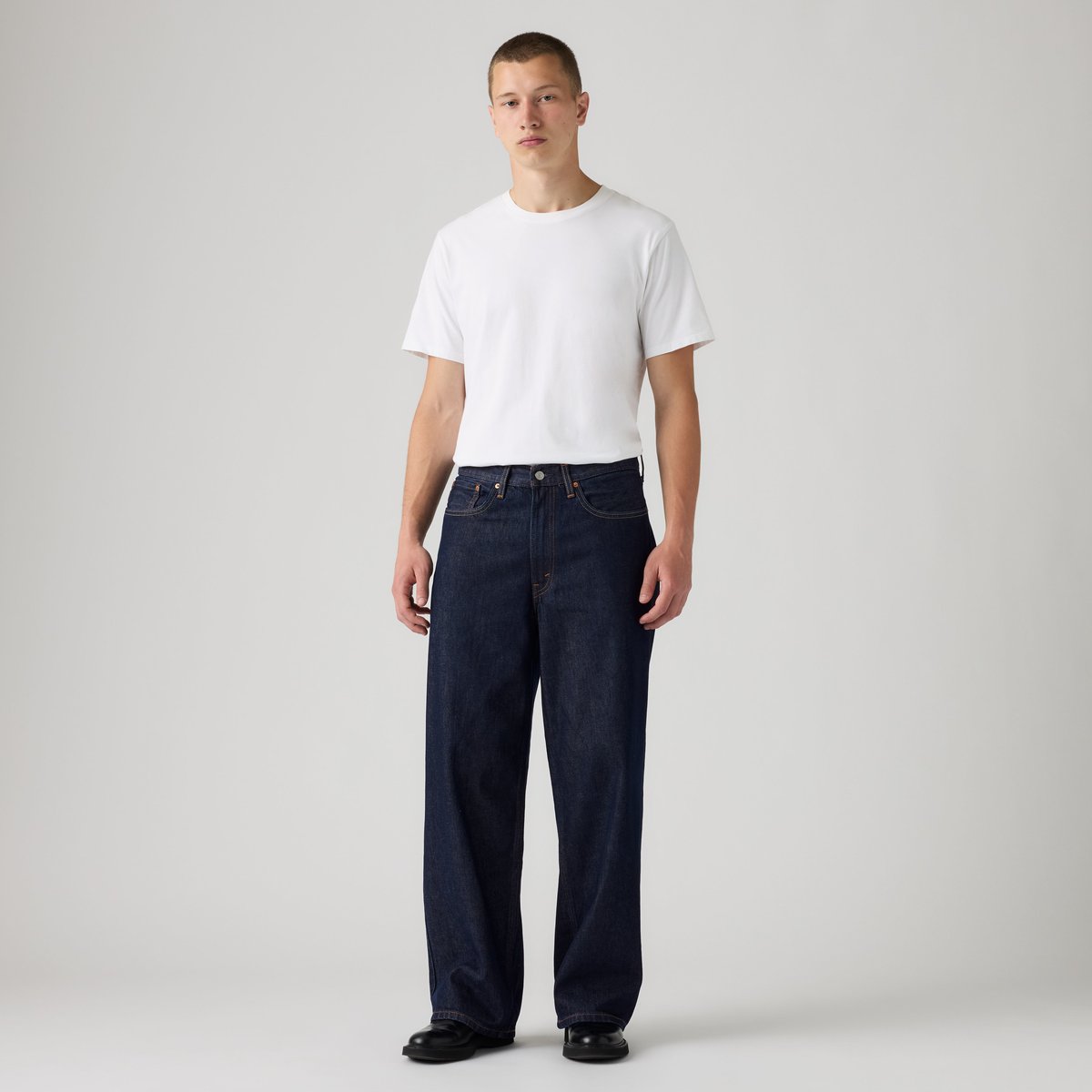 Jean Extra Baggy bleu - rinse ruler, LEVI'S