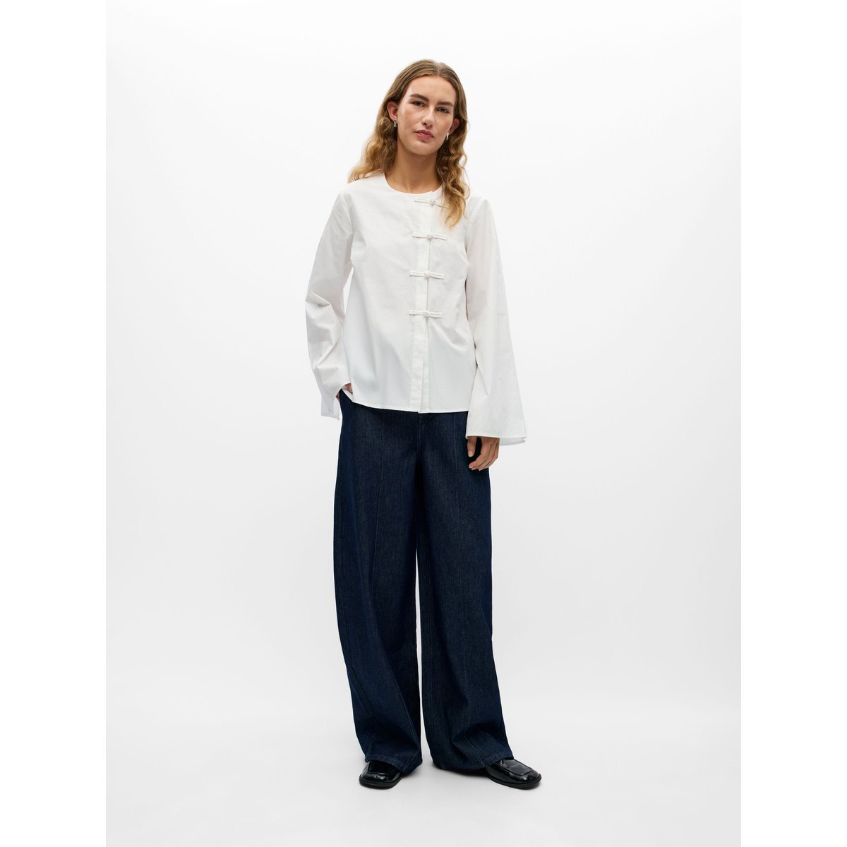 Blouse blanc - cloud dancer1, OBJECT
