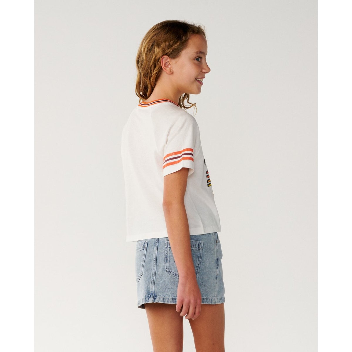 T-shirt enfant SURF CULTURE CROP bone, RIP CURL