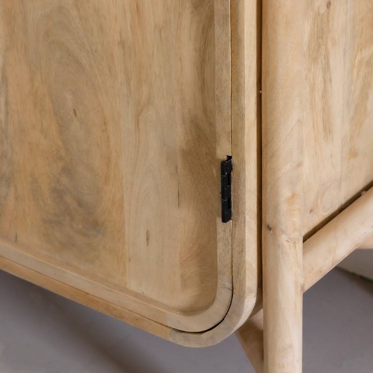 Buffet en bois de manguier NOVA bois clair, MADE IN MEUBLES