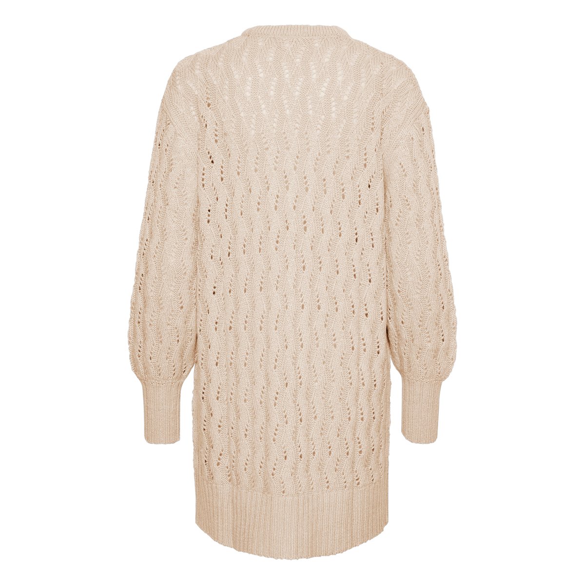 Cardigan à tricot beige feather gray, KAFFE