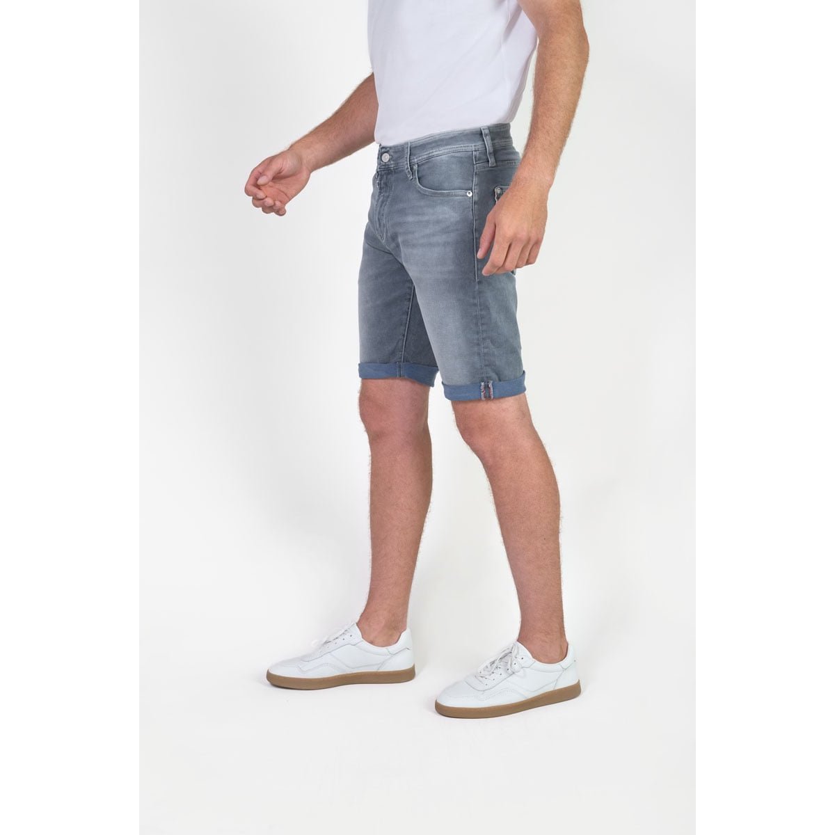 Bermuda short en jeans JOGG grey / blue, LE TEMPS DES CERISES