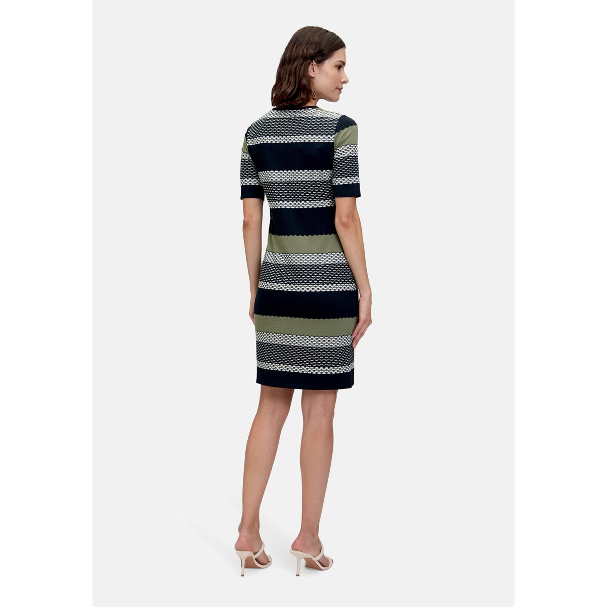 Robe façon t-shirt manches courtes dark blue/green, BETTY BARCLAY