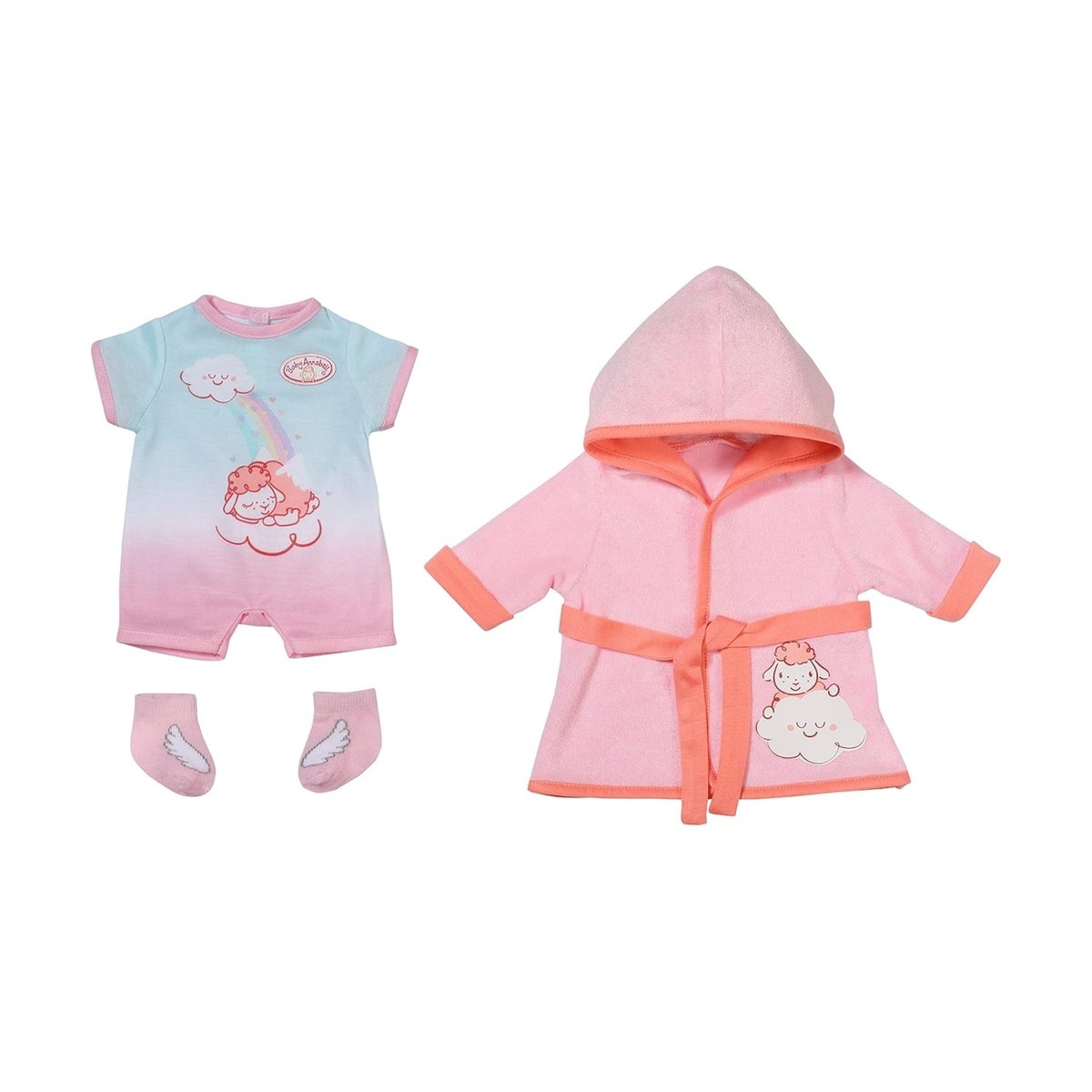 Baby Annabell Deluxe - Ensemble de bain 43 cm rose, ZAPF CREATION