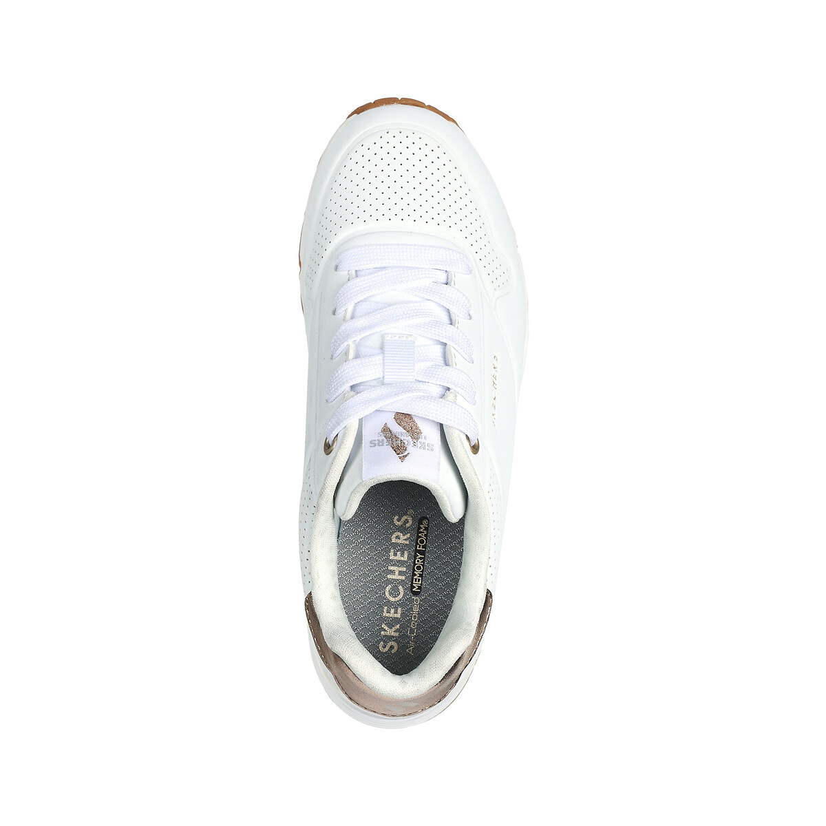 Baskets Uno Gen1 - Shimmer Away blanc, SKECHERS