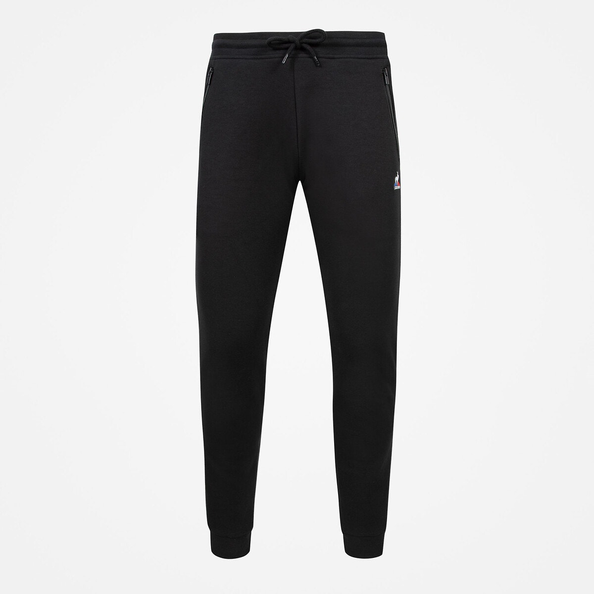 Pantalon de survêtement tricolore noir, LE COQ SPORTIF