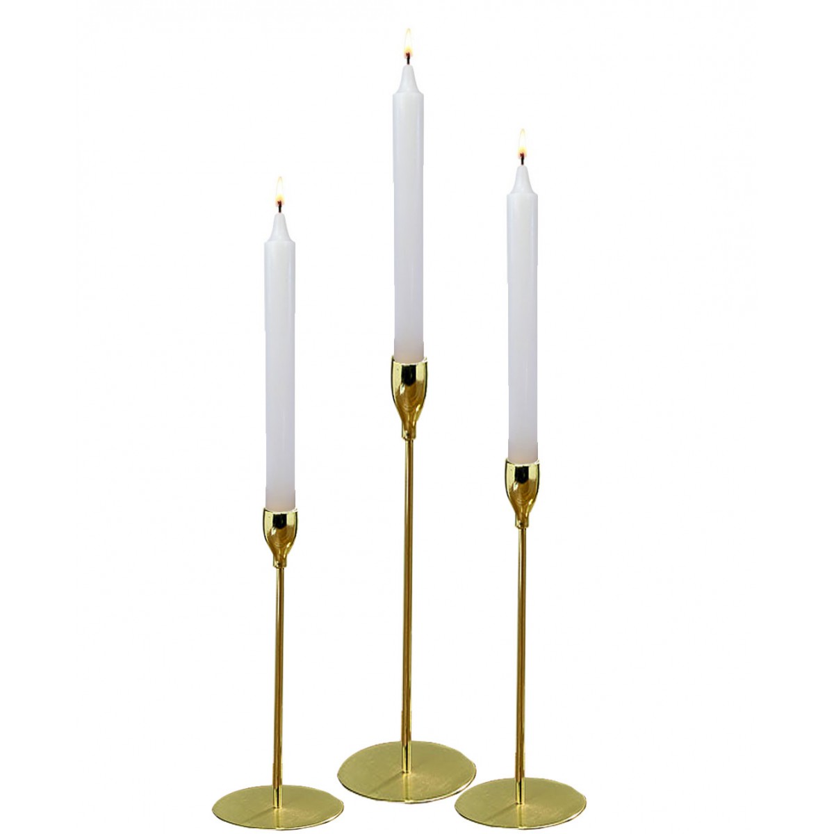 Set de 3 Chandeliers de Table Dorés doré, WADIGA