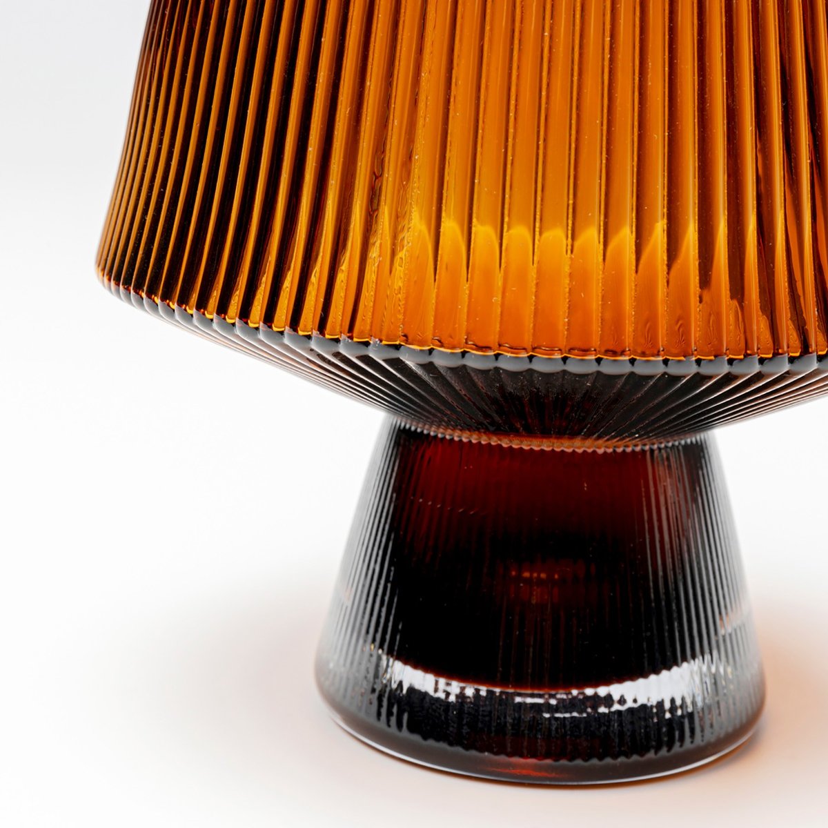 Vase en verre, EARTHY marron, KARE DESIGN