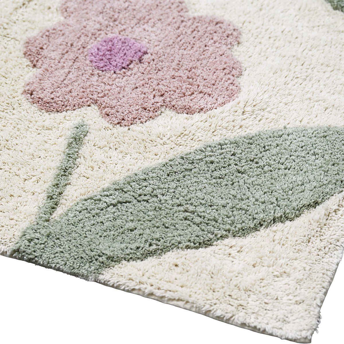 Tapis Sunny Flowers Rose rose, NATTIOT