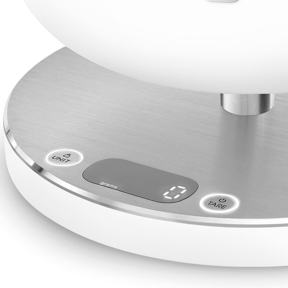 Retro Digital Kitchen Scale - KSC01 white, SMEG