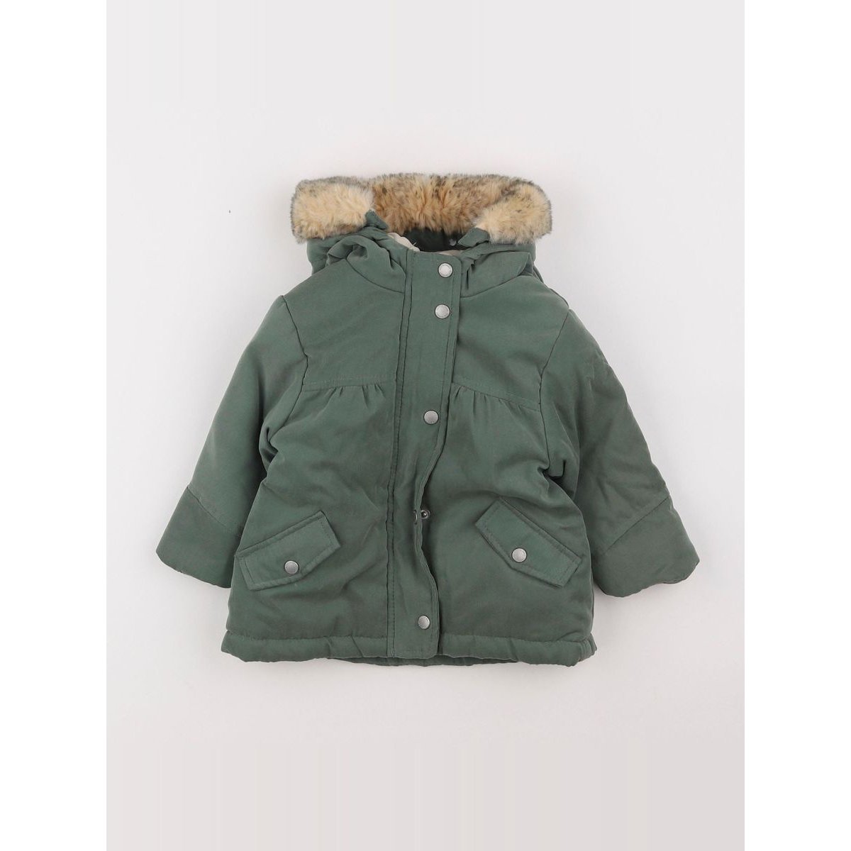 Parka - Bon état vert, VERTBAUDET