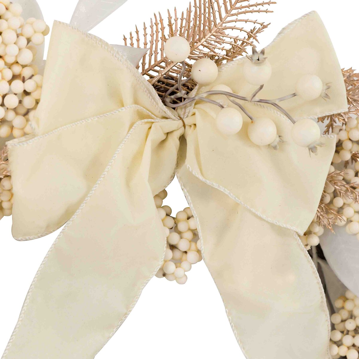 50cm Berry Wreath in Cream cream, ÉDITÉ