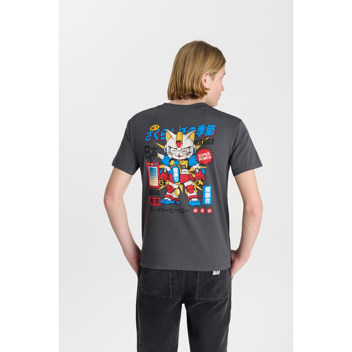 Tee-Shirt TEGABO steel, LE TEMPS DES CERISES