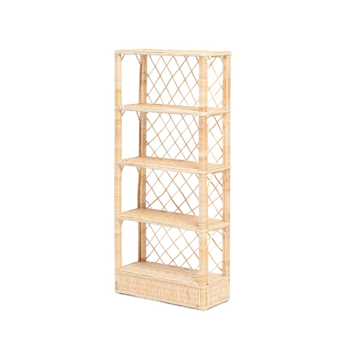 Étagère osier beige 50x100x20 cm - NICIA naturel, HANNUN